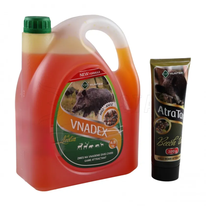Attractant Vnadex Nectar 4.8kg Anise + 320g Beech Tar AtraTar