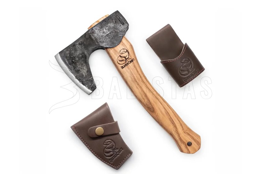 Axe BeaverCraft Compact Long-Bearded Bushcraft Hatchet AX6