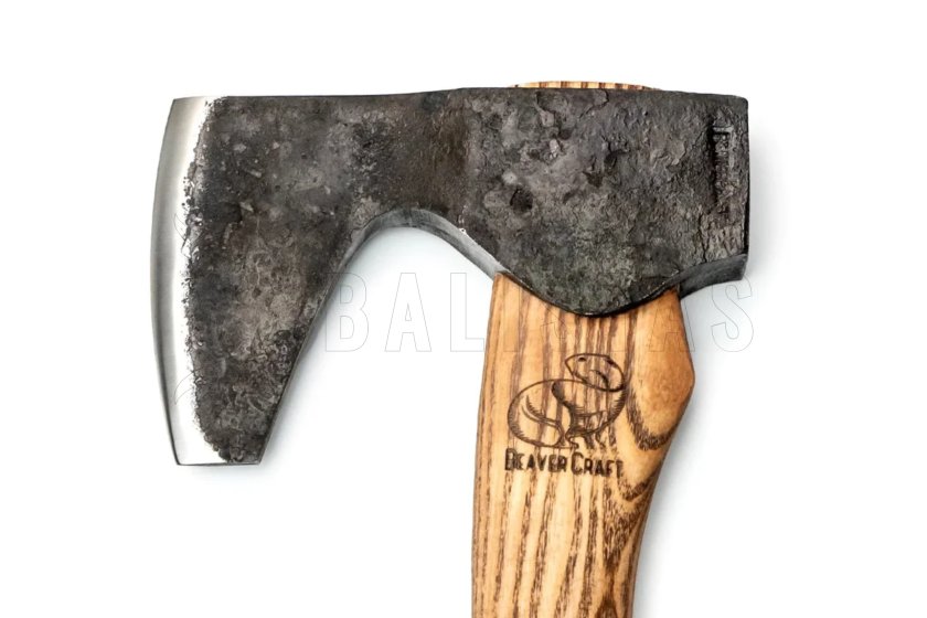 Axe BeaverCraft Compact Long-Bearded Bushcraft Hatchet AX6 3