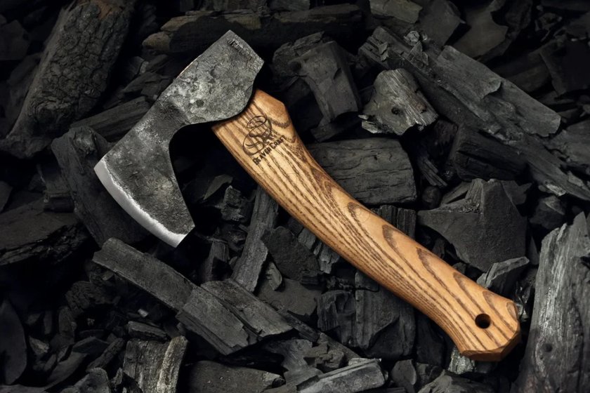 Axe BeaverCraft Compact Long-Bearded Bushcraft Hatchet AX6 4