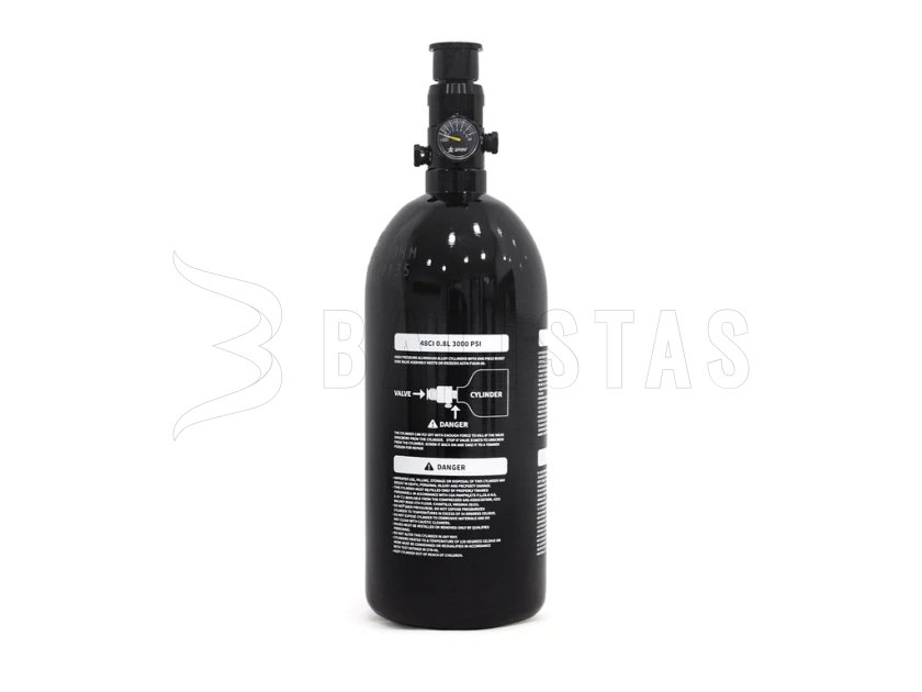 HPA Bottle Spirit Field 0.8l 200bar with 850psi Regulator 2