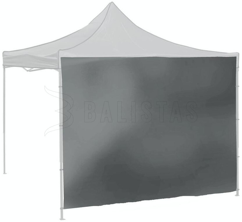 Sidewall for party tent 2X3m 210D grey WATERPROOF Cattara 13344