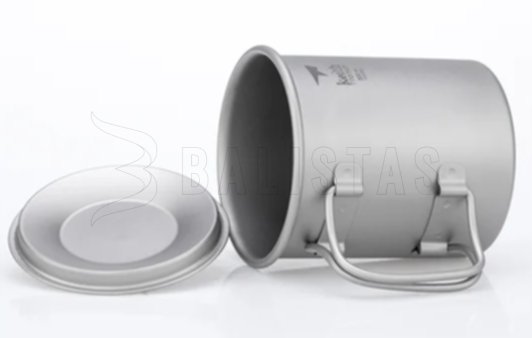 Titanium Mug Keith with Lid 300ml 4