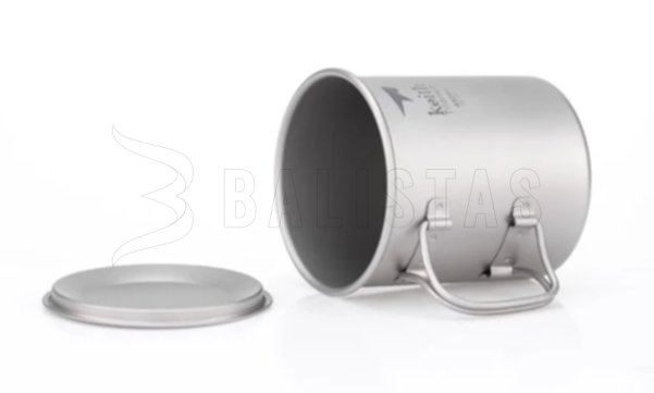 Titanium Mug Keith with Lid 450ml 4