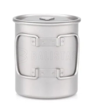 Titanium Mug Keith with Lid 450ml 5
