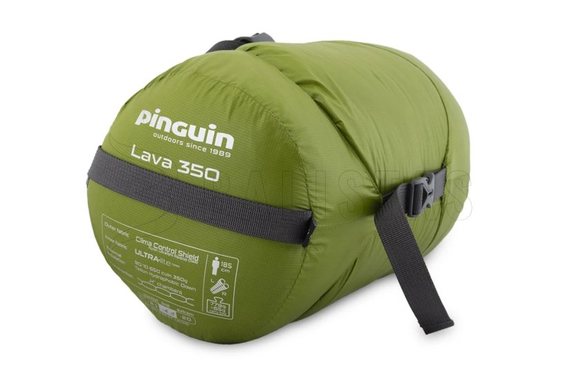 Sleeping Bag Pinguin Lava 350 175cm Blue Right 7