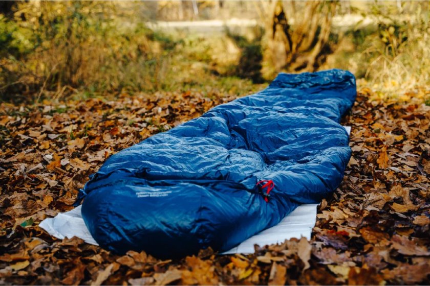 Sleeping Bag Pinguin Lava 350 175cm Blue Right 10