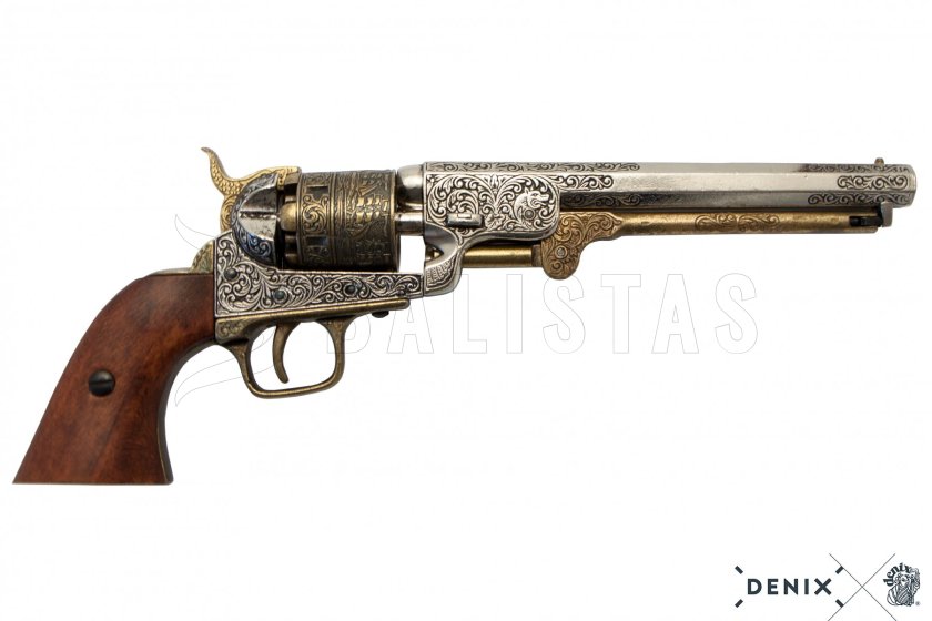 Replica Colt Navy 1851 – brass