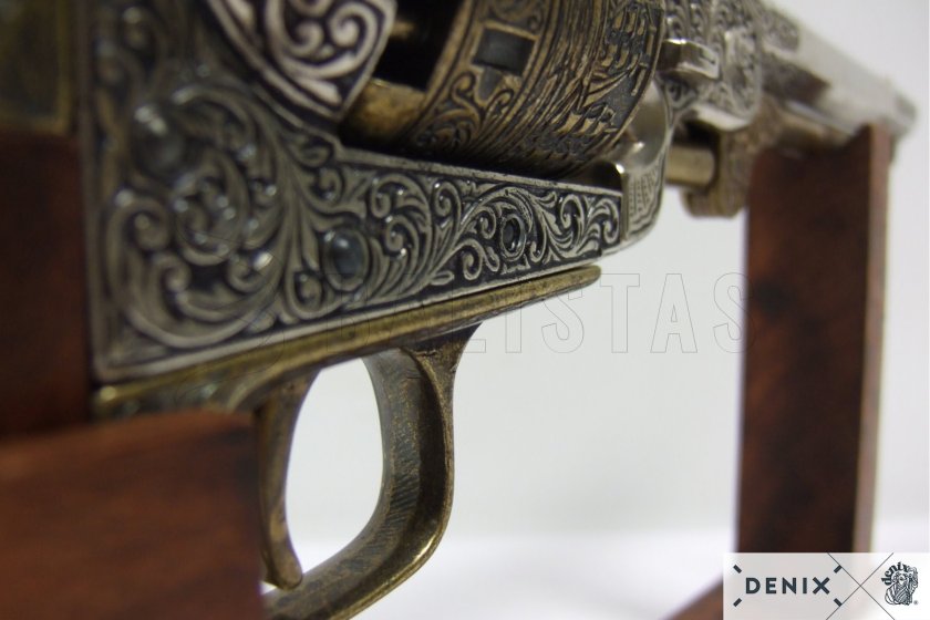 Replica Colt Navy 1851 – brass 4
