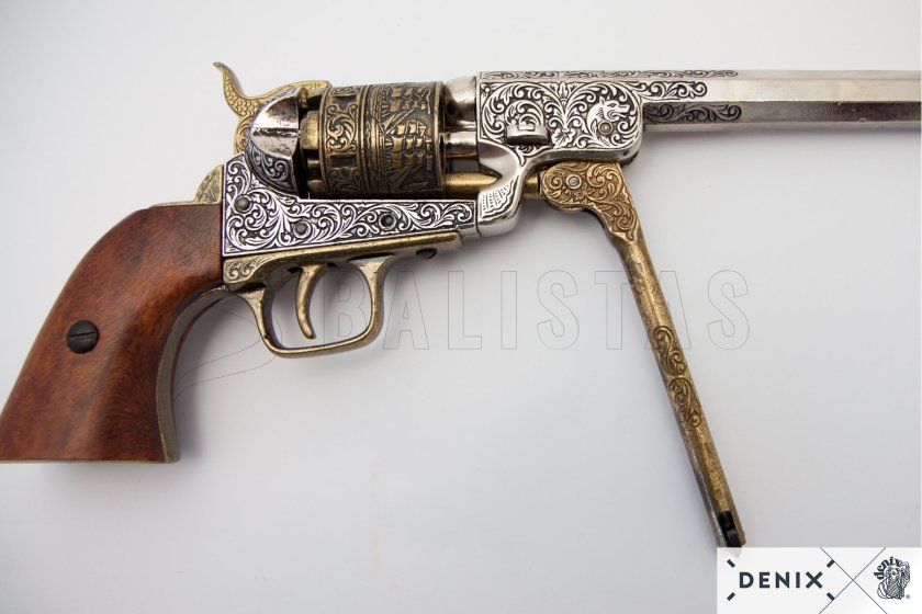 Replica Colt Navy 1851 – brass 11