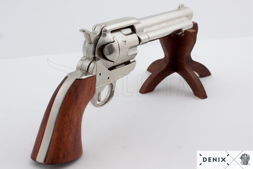 Replica Colt Peacemaker 5½", USA 1873 – nickel 2