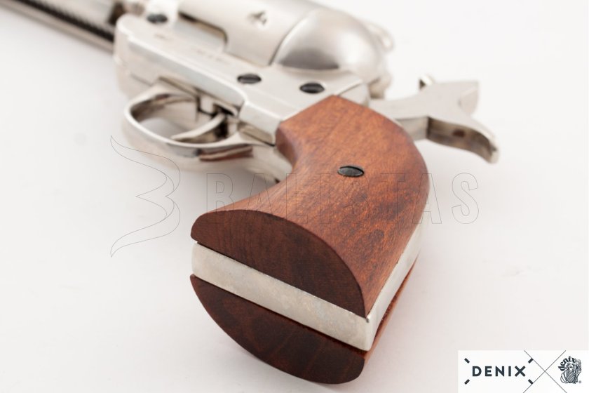 Replica Colt Peacemaker 5½", USA 1873 – nickel 9