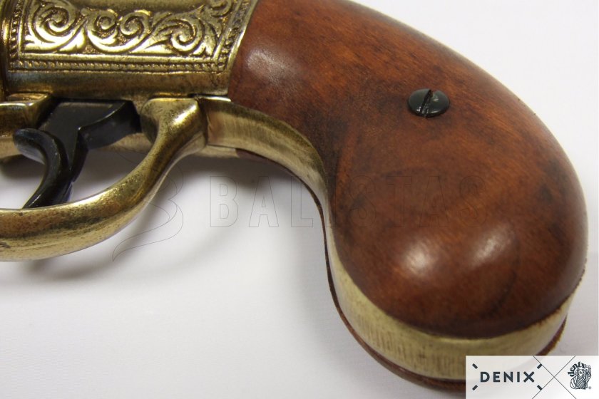 Pepperbox Replica – six-barrel revolver, England 1840 9