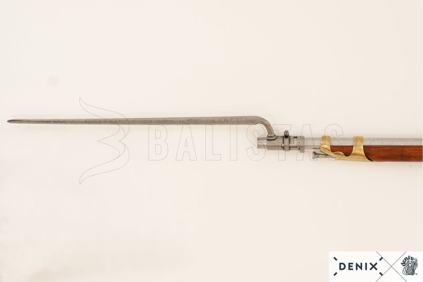 Replica French Flintlock Rifle with Bayonet, 1806 7