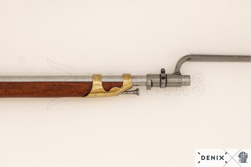 Replica French Flintlock Rifle with Bayonet, 1806 5