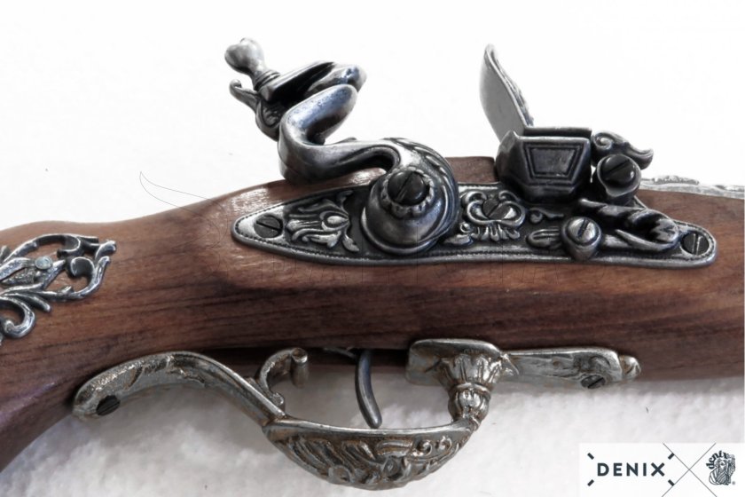 Flintlock Pistol Replica Blunderbuss, Austria 18th Century 3