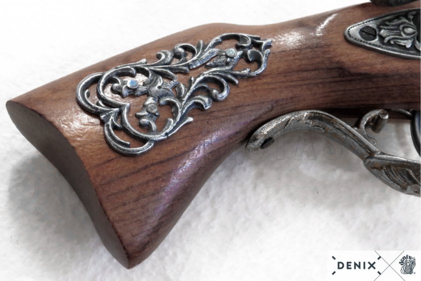 Flintlock Pistol Replica Blunderbuss, Austria 18th Century 2