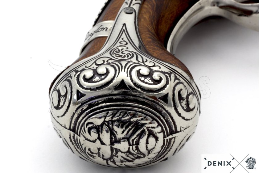 Replica Flintlock Pistol of General George Washington, England, 18th Century 12