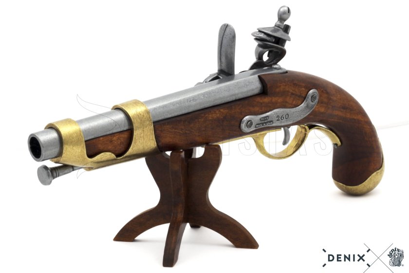 French Cavalry Pistol Replica, France 1806 6