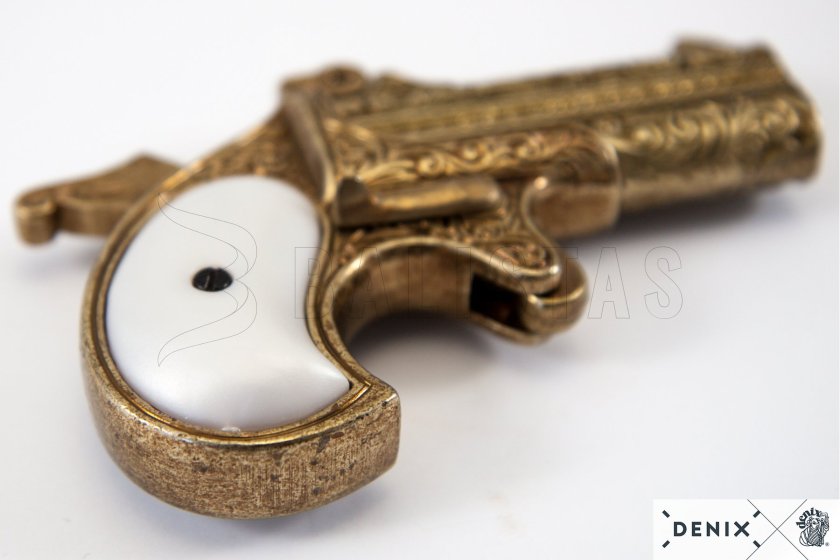 Double-Barreled Derringer Replica, USA 1866 4