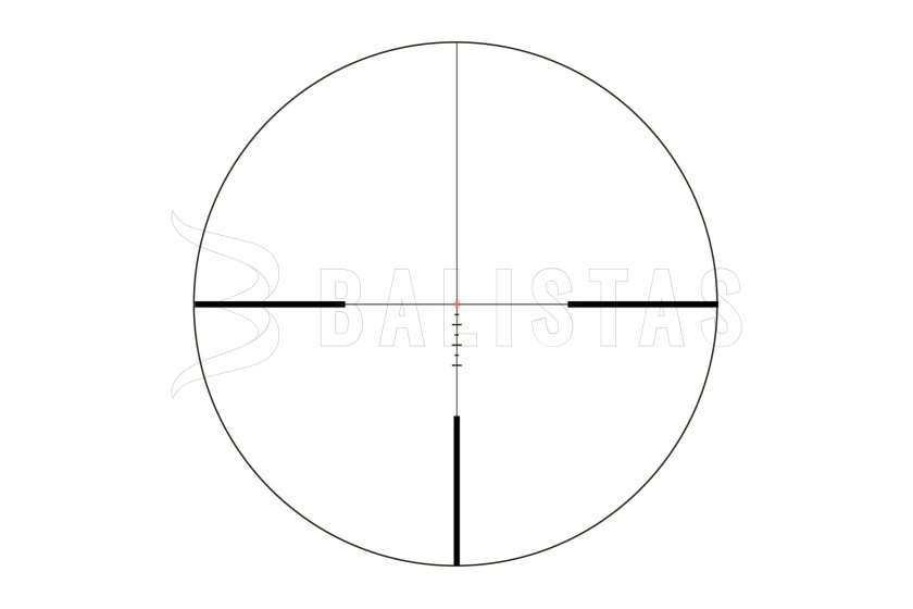 Riflescope Vector Optics Continental x6 1-6x24i SFP VEC-FDR Fiber MIL 9