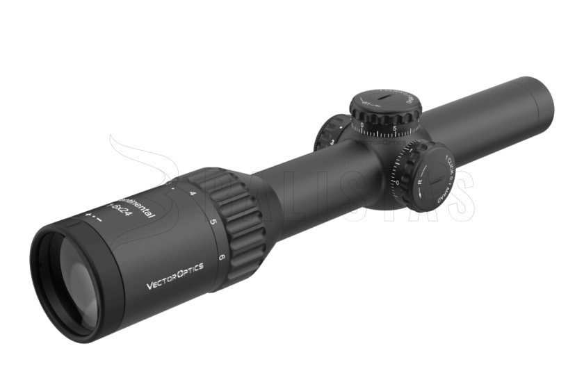 Riflescope Vector Optics Continental x6 1-6x24i SFP VEC-FDR Fiber