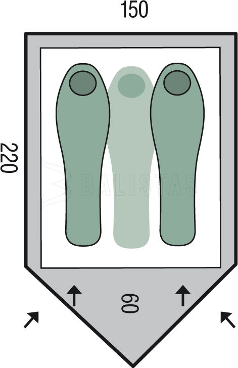 Tent Pinguin Scout 2