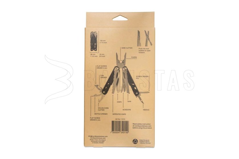 Multi-tool knife Nordic Pocket Saw Multi-Tool 13 8