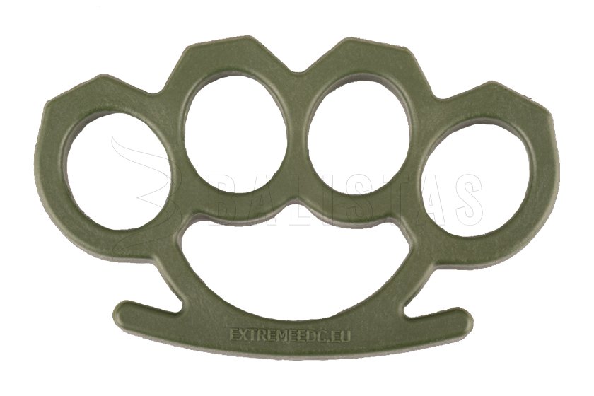 Classic standard green brass knuckles