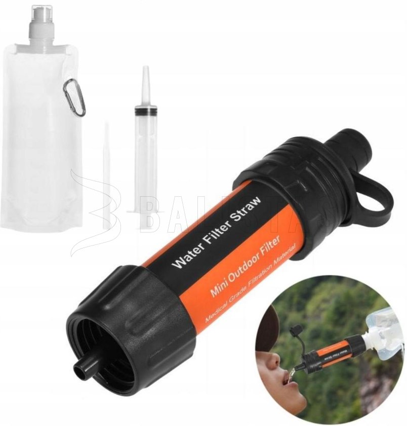 Pocket water filter Mini Water Filter 6-in-1