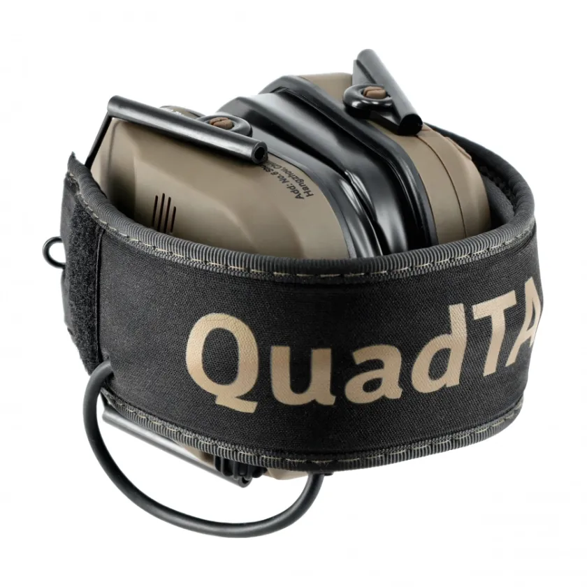 Electronic shooting earmuffs RealHunter Active ProSHOT QuadTAC FDE 6