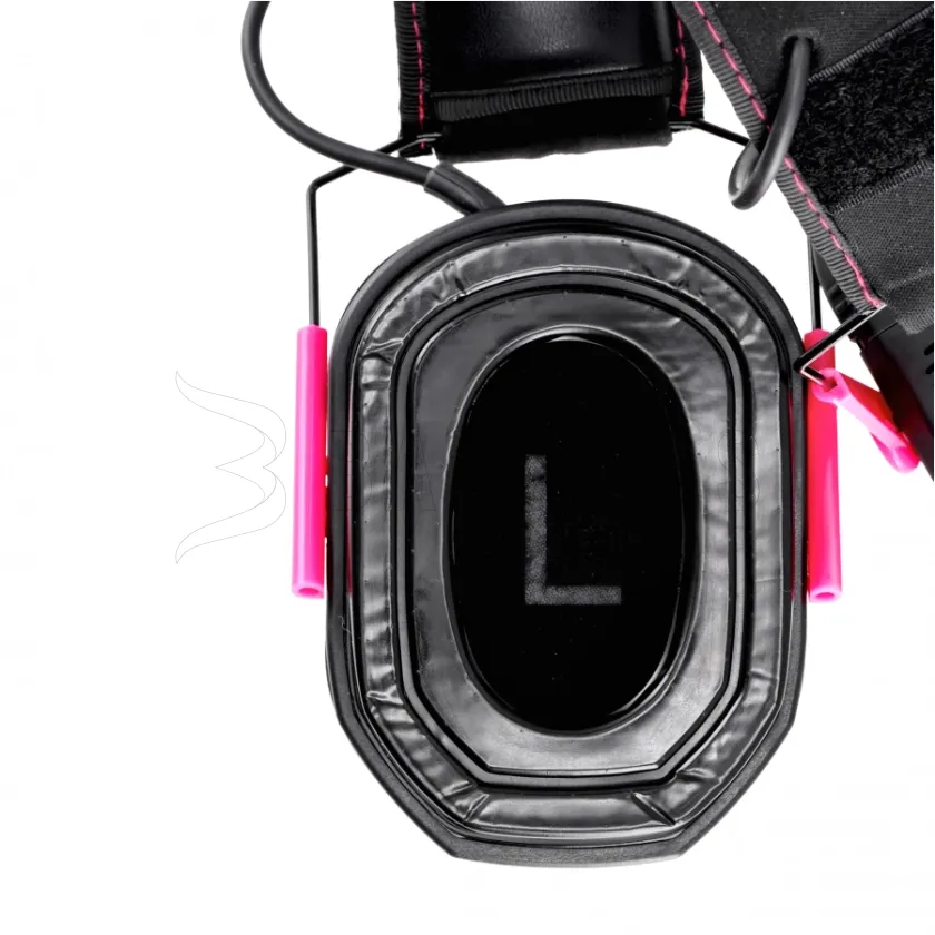 Electronic Shooting Ear Defenders RealHunter Active ProSHOT QuadTAC Devil Pink 8