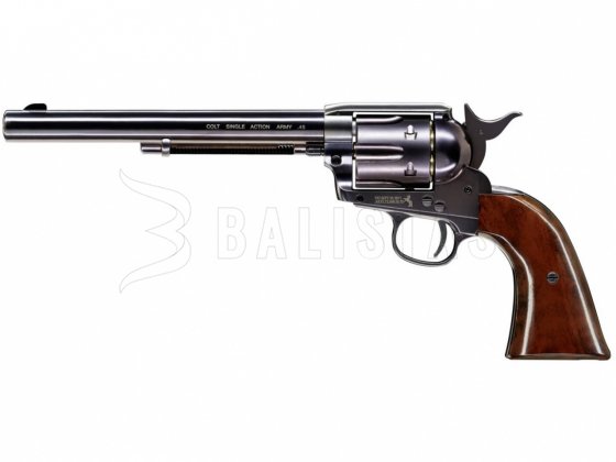 Umarex Colt Single Action Army SAA .45-7.5 Blued/Brown 4,5mm