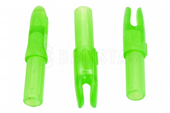 Arrow nock internal 1pc Green Translucent