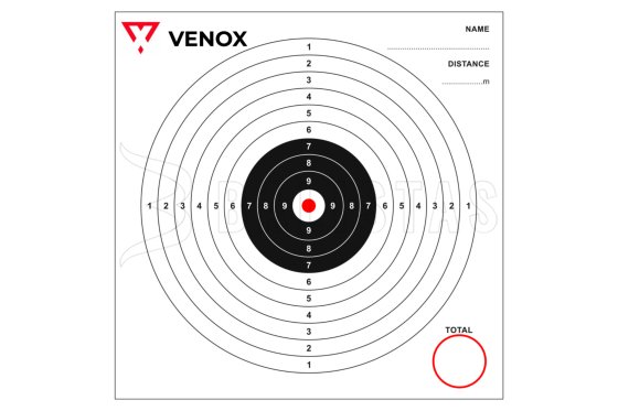 Targets Venox 17x17 - 100 pcs