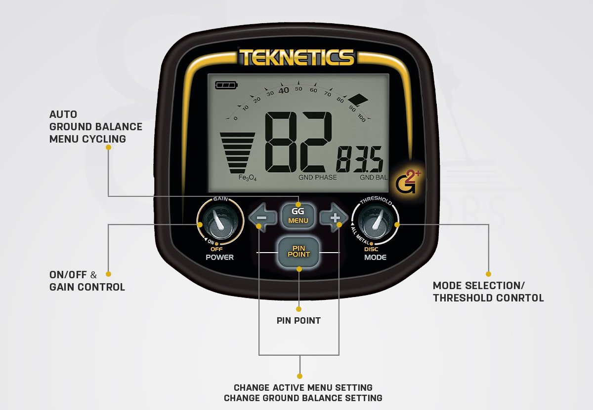 Metal detector Teknetics G2+ 01