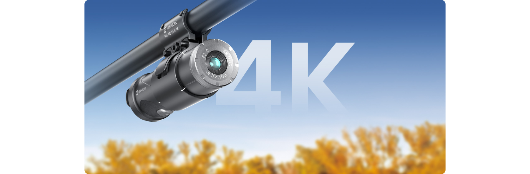 Hikmicro HIKCam A7E firearm camera text 1